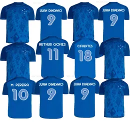 2024 2025 Cruzeiro EC Soccer Jerseys Gilberto M.Vital Jussa Machado Wesley Bruno r Nikao 25フットボールメンシャツCifuentes Arthur Gomes M.Pereira