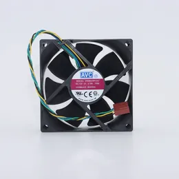 AVC 용 새로운 냉각 냉각기 팬 DS08025R12U 12V 0.7A 8025 8CM 4WIRE PWM 속도 조절 팬 80*80*25mm