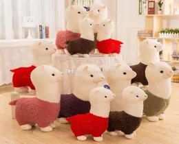 Lama arpakasso nadziewane zwierzę 28cm11 cali alpaca soft pluszowe zabawki kawaii urocze dla dzieci świąteczne prezent 6 kolorów C51297012853