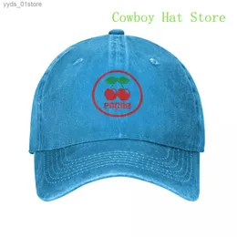 Bollmössor bästa pacha ibiza orolig cherry baseball c ny hatt militär c man stor storlek hatt kvinnliga hattar för solen mens l240314