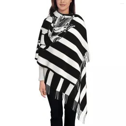 Schals, personalisierbar, bedruckt, Beetlejuice Sandworm Schal, Damen, Herren, Winter, Herbst, warm, Tim Horrorfilm, Schals, Wraps