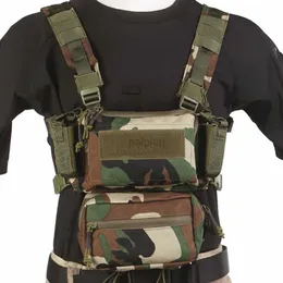 Тактические жилеты Tactifans Chest Rig Футболка на лямках Tactical Carrier подсумок для магазина с пистолетом 5,56 и вкладышем CRX мужские охотничьи аксессуары для страйкбола 240315