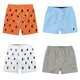 Herren-T-Shirts, Herren-Shorts, Designer, Sommer, Schwimmen, Ralphs, Kriegspferd, Stickerei, atmungsaktiv, Strand, Laurens, kurze Polos, schnell trocknend, Surf-Mesh-Stoff, kurz, lockere Freizeit-Shorts