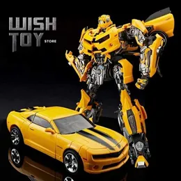 Transformationsspielzeug Roboter Transformation Youhu 8888D Bumblebe Oversize KO MPM03 MPM-03 Filmserie Legierungsteil mit Big War Actionfigur Roboterspielzeug yq240315