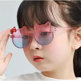 Kindersonnenbrille, UV-Schutz und süße Babybrille, weiche Beine für Mädchen, polarisierte Sonnenbrille aus Silikon