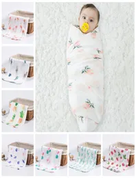 Muslin Baby Blankets Soft Swaddle Wrap Organic Cotton Baby Bath Towel Cart Nurse Cover Bedding Sheet Newborn Pography Accessori5464362