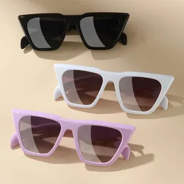 New Style Plain Women للرجال الفراشة الإطار النظامي الشمسي ، نظارة شمسية مخصصة للقطط