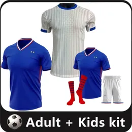 2024 2025 EURO Puchar francuskiego koszulki domowej mbappe koszulki piłkarskie Dembele coman saliba kante maillot de foot equipe maillots griezmann men Kit Kit Football koszulka 16-4xl