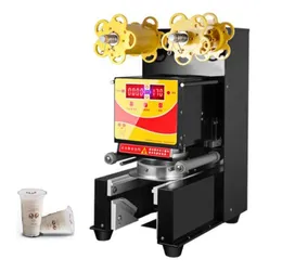 BEIJAMEI 110v 220v Bubble Tea Cup Sealing Machine Automatico in plastica Bubble Tea Sealer Machine Commercial Cup Sealer4279523