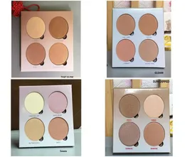 Factory Direct DHL New Makeup Face 4 Colors Bronzers Highlighters Plate74G5963909