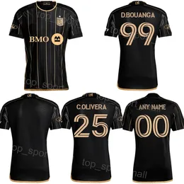 2024-2025 LAFCサッカージャージロサンゼルスFC 19ボグス11ティルマン99バンガ33ロング3ムリロ24ホリングヘッド6サンチェス25オリベラ30パレンシアフットボールシャツキット