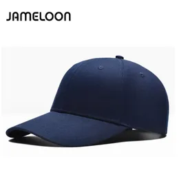 Jameloonnew Summer Baseball Cap Plain 6パネル男性のための湾曲したブリムハットカジュアルカスケットGorras2757