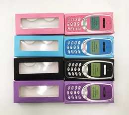 Yeni Varış Telefon Paper Kirpik Ambalaj Kutusu 3D 5D 25mm Mink Kirpikler Özel Özel Etiket Ambalaj Box2996811