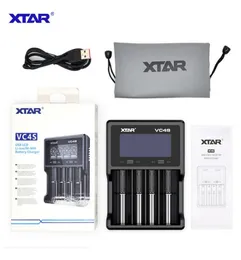 XTAR VC4S CHAGER NIMHバッテリー充電器10440 18650のLCDディスプレイ18350 26650 32650 Liion Batteries Chargers7062539