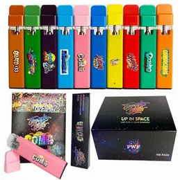 Jungle Boy Up i Space Disponertable Tome Vapes Uppladdningsbar 280mAh 1.0/2.0 ml Förångare Pods 10 stammar i lager 2000 st