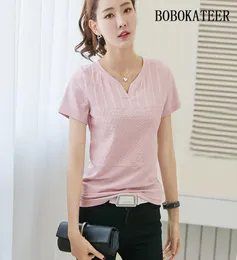 Bobokateer Baumwolle Hemd Frauen Blusen Plus Größe Stickerei Bluse Femme Ete 2019 Kurzarm Sommer Tops Blusas Camisa Feminina Y8829045