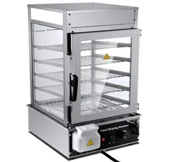 WinYe Stainless Steel Bun Steamer Machine 5 Layer Food Display Heat Preservation Cabinet LLFA7198394