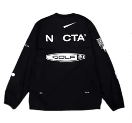 2024 Felpe con cappuccio da uomo di alta qualità versione americana noctas Golf co branded draw traspirante asciugatura rapida per il tempo libero sportivo T-shirt manica lunga girocollo t-shirt estiva