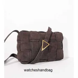 Designer Botegs V Luxury Handbag Woven Bag High Beauty Pillow Bag Crossbody Mångsidig sammet molnväska
