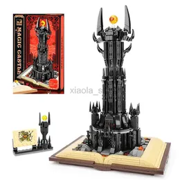 Transformation Toys Robots City 969pcs. Magic Castle Book Film Dark Model Tower Construction Assembly Bricks Bloki edukacyjne Zestawy dla dzieci prezent dla dorosłych 24315