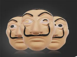 Factory OutletSalvador Dali Full La Casa De Papel Gesichtsmaske Film Halloween Kostüm Cosplay Masken HHE14213256876