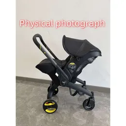 Brand Baby Stroller 2024 3 w 1 z siedziskiem samochodowym Baby Bassinet High Krajobraz Składane wózki do noworodków dla noworodków Sprzedaj jak Hot Cakes Designer Soft Portable Sprzedaż