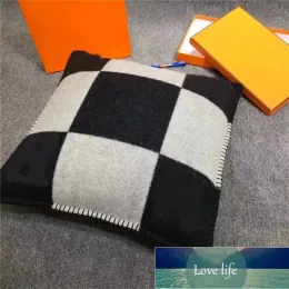 Topp quaitly brev designer kudde sängkläder hem rum dekor kudde soffstol soffa orange bil tjock kashmir kudde multisize män kvinnor kuddar