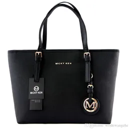 Nya designer kvinnor väskor Michael Ken Lady Pu läder handväskor berömda designer märkes väskor handväska axel tygväska