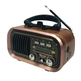 RX-BT628 Tragbare Retro-Home-FM-AM-SW-Radio-Vollbandaufladung Drahtlose Bluetooth-Lautsprecher unterstützen USB-TF-Kartenwiedergabe Boombox