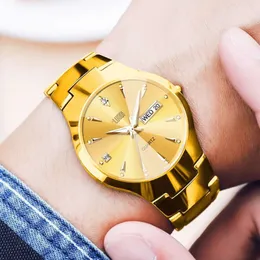 Nuovo orologio da uomo in acciaio al tungsteno impermeabile meccanico completamente automatico, economico, non sbiadisce, orologio da uomo in stile business di fascia alta