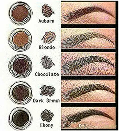 Anastasia Beverly Hills Dipbrow Pomade Medium Brown Waterproof Makeup Eyebrow 4G Blonde/Chocolabrow 4G Blonde Chocolate Dark Brown Ebon A636