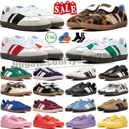 Designer Casual OG Sapatos ousados Interior dos anos 80 Kith Classics Sporty Rich Wales Bonner Cloud Core Core Black Gum Green Sports Sneakers Trainer 36-45