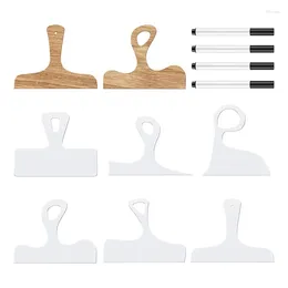 Board Template Set - 6 Pieces Woodworking Acrylic Router With 4 Pens For Kitchen Durable Easy Install To Use