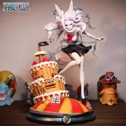 Anime mangá 33cm anime figura de uma peça cenoura luar leão coelho pvc figura de ação coleção modelo brinquedos bonecas presente yq240315