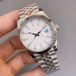 Nowa słynna marka zegarek moda automatyczna mechaniczna mieszana tarcza 41 mm Rozmiar męski zegarek ze stali nierdzewnej światła szafirowe zegarki Wysokiej jakości zegar Zegarek niebieski