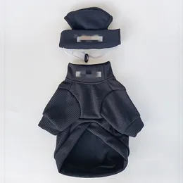 Chapéu grátis para cada conjunto em estoque roupas para animais de estimação marca de moda roupas para cães jarre aero bull teddy schnauzer conjunto de camiseta