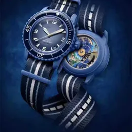 SCONTO DEL 12% sull'orologio Orologio da uomo in bioceramica, meccanico automatico, con funzioni complete, movimento indiano dell'Oceano Antartico Pacifico