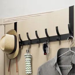 Gancio di binari sopra la porta 5 ganci per la casa organizzatore per bagno a portata divallo captocchiera per cappello da bagno accessori per la cucina