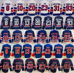 2024 Stadium Series Hockey 10 Artemi Panarin Jerseys 93 Mika Zibanejad 20 Chris Kreider 23 Adam Fox 31 Igor Shesterkin 8 Jacob Sububa 13 Alexis Lafreniere Alternativ