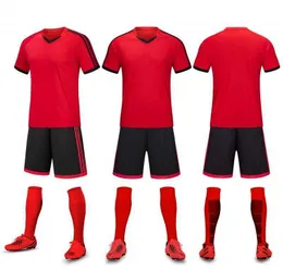 Loose short sleeved football jersey set for training and quick drying competition group purchase printable image printing number 6105#