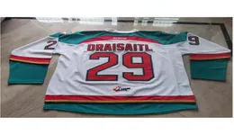 C2604 UF Custom Hockey Jersey Men Youth Women Vintage WHL Kelowna Leon Draisaitl Rare High School Size S6XL eller något namn och NumBe1481347