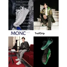 2024 Top Designer Monclair Shoes Sneakers الكلاسيكية البيضاء السوداء للجنسين الأزواج الأزياء نمط باريس في الهواء الطلق أحذية الركض المتطورة المدربين التنفس 83