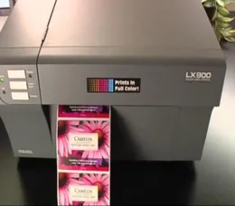 Chip jato de tinta lx900 para cartucho de impressora de etiquetas coloridas primera 53422 53423 53424 53425 tanques de tinta 6878997
