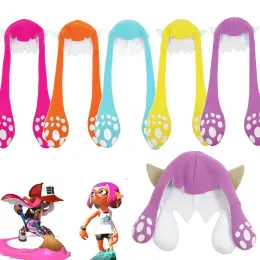 Hats gra Splatoon 2 Inkling Squid Cosplay Hat Winter Balaclava Carniva Halloween Cap Capiumy Akcesoria Dorosłe dzieci