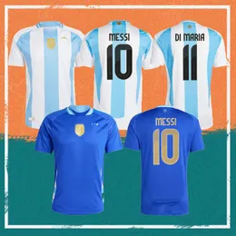 2024 Argentina MESSIS Soccer Jerseys 2024/2025 Copa America Cup DE PAUL J.ALVAREZ DI MARIA Shirt CORREA DYBALA L.MARTINEZ ROMERO MAC ALLISTER Football Uniform