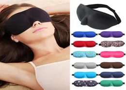 3D 수면 마스크 자연적인 잠자는 아이 마스크 아이 섀도우 덮개 그늘 눈 패치 여성 남성 소프트 휴대용 눈가리개 여행 Eyepatch1378456