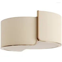 Lâmpadas pendentes sala de estar jantar lustre italiano simples atmosfera luz luxo aço inoxidável pano-artesanato pendurado lâmpada