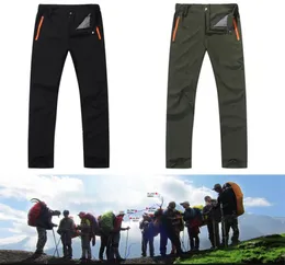 Rozciągające spodnie piesze Mężczyźni Szybkie suche spodnie Mens Mountain Climbing Spodnie Mężczyzna Travelfishing6856553