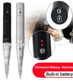 Wireless Tattoo Makeup Eyebrow Cartridges Machine Import Motor Rotary Battery Charge Permanent Makeup Machine Pen1255144