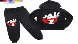 2Pcs Children Ghostbusters Clothing Boys Girls Hooded Sweatshirt Harem Pants Kids Outwear Sport Suit Jogging Suit282V4048860
